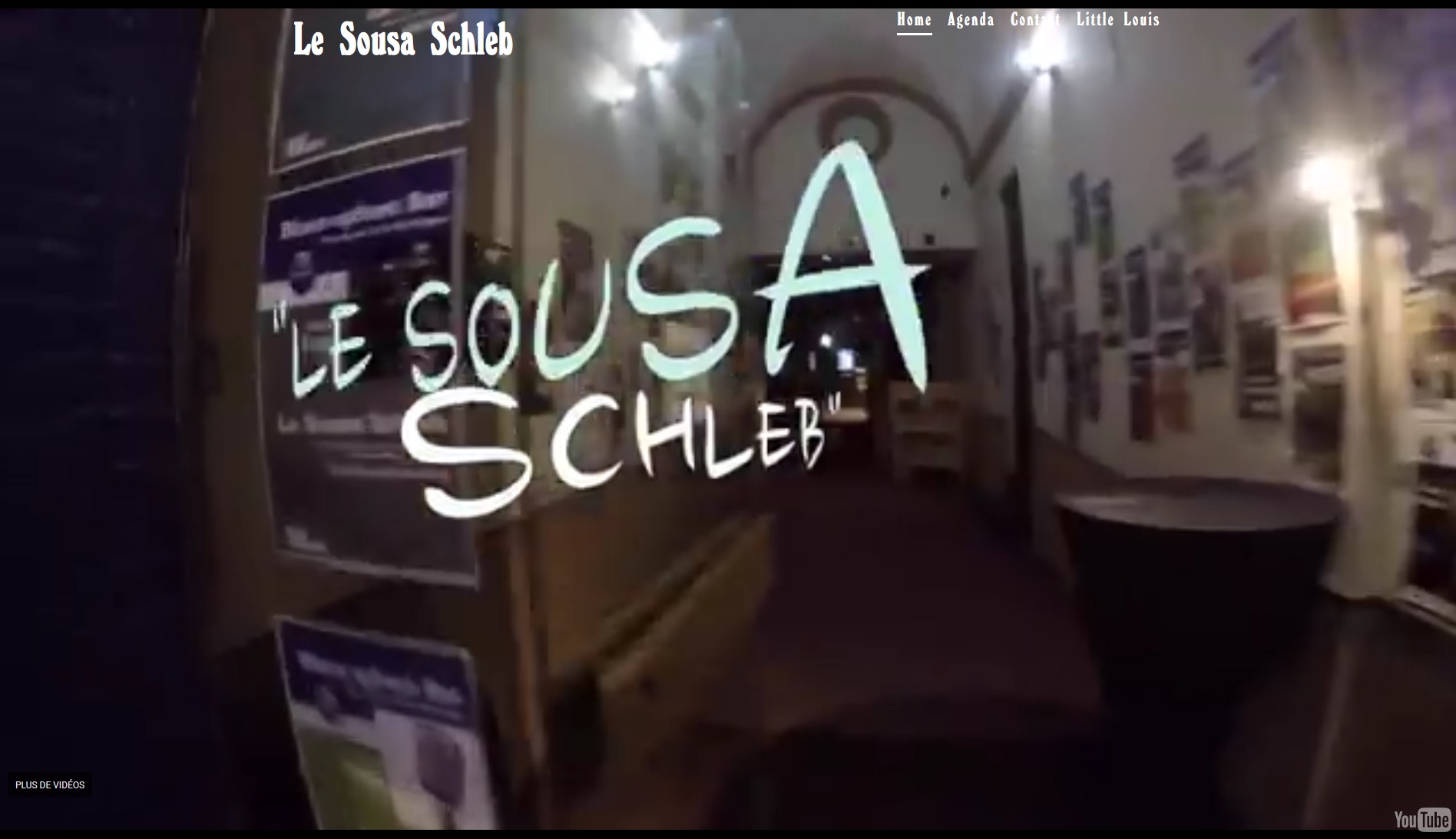 Le Sousa Schleb site creation